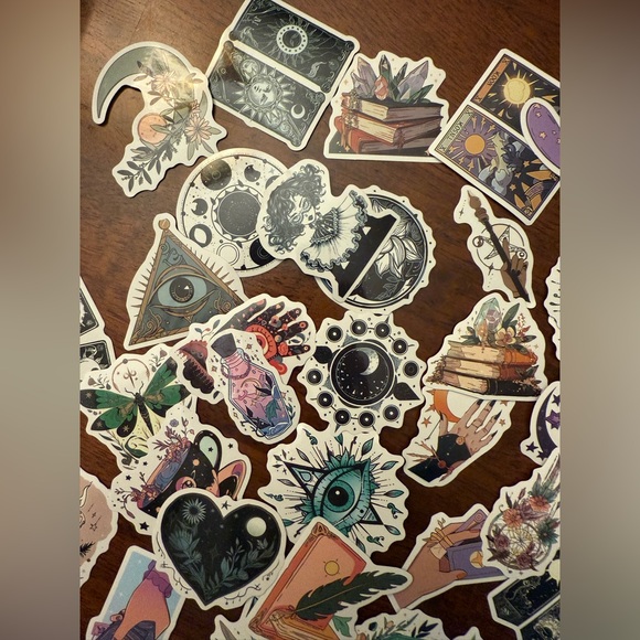 50Pcs Witch Stickers Pack ✨ NEW - Picture 7 of 8